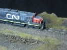 CN GP9RN with Yard Slug